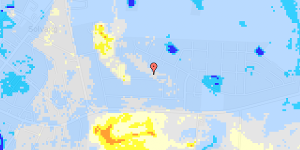 Ekstrem regn på Aagaardsvej 23