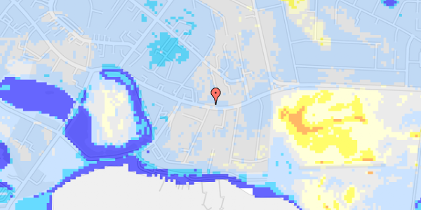 Ekstrem regn på Algade 143