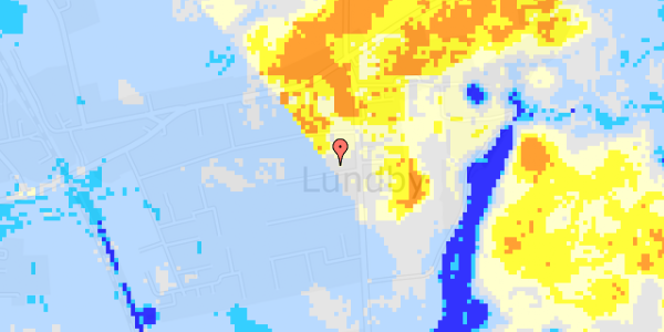 Ekstrem regn på Ane Maries Vej 6