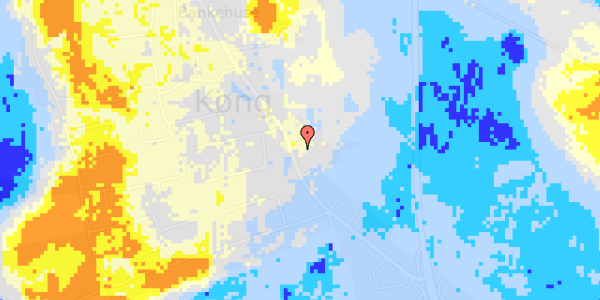 Ekstrem regn på Bankevejen 34