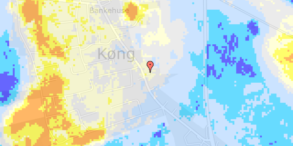 Ekstrem regn på Bankevejen 36A