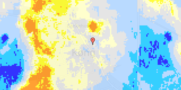 Ekstrem regn på Bankevejen 46