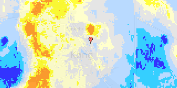 Ekstrem regn på Bankevejen 48