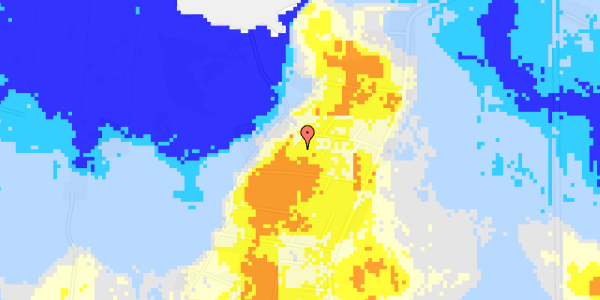 Ekstrem regn på Bellisvej 21