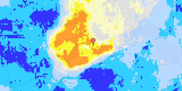 Ekstrem regn på Bynkevej 5