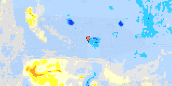 Ekstrem regn på C E Fengers Vej 7