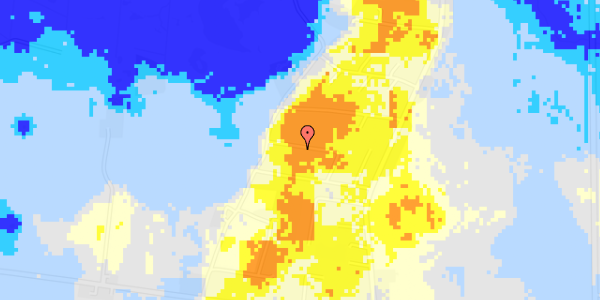 Ekstrem regn på Dueurtvej 9