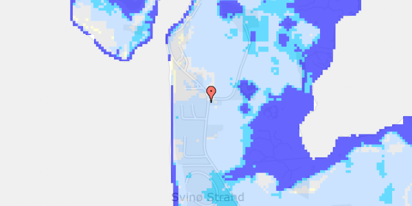 Ekstrem regn på Dybsøvejen 71