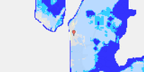 Ekstrem regn på Dybsøvejen 79