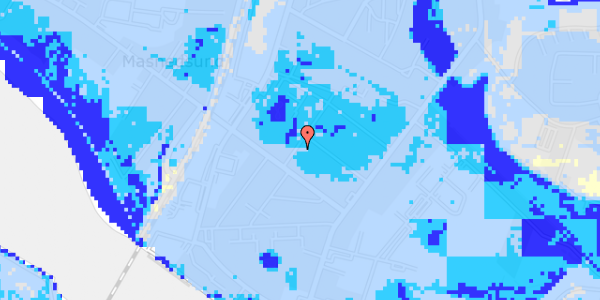 Ekstrem regn på Fredensvej 2