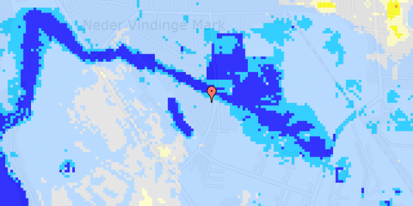 Ekstrem regn på Freiasvej 3