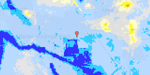 Ekstrem regn på Granvej 42A