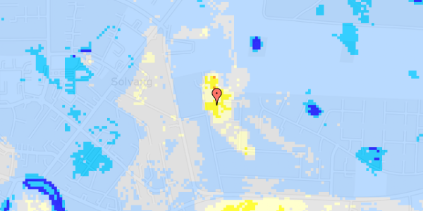 Ekstrem regn på Hammerichsvej 30