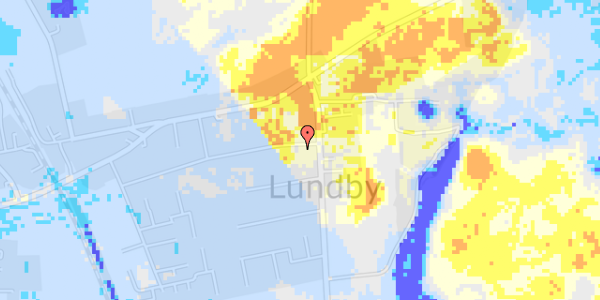 Ekstrem regn på Ibsvej 1