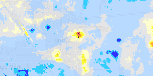 Ekstrem regn på Kastrupvej 11