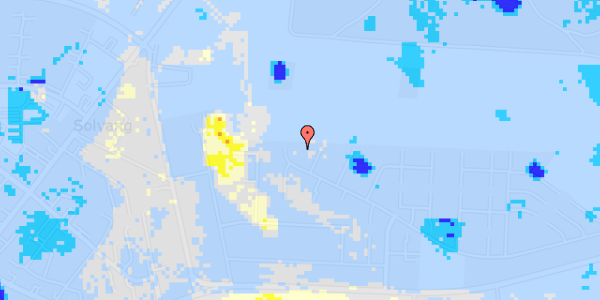 Ekstrem regn på Keidamsvej 1