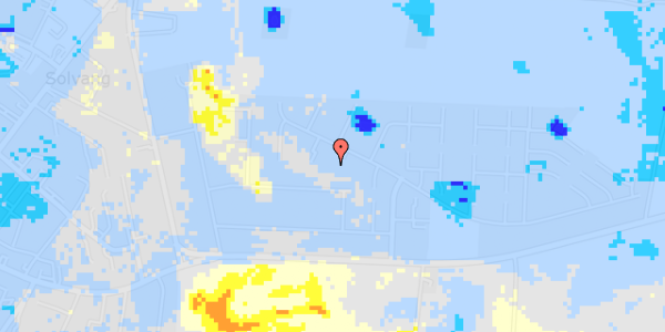 Ekstrem regn på Keidamsvej 8