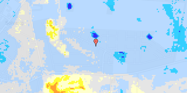 Ekstrem regn på Keidamsvej 12