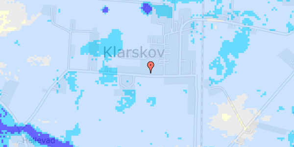 Ekstrem regn på Klarskovvej 63