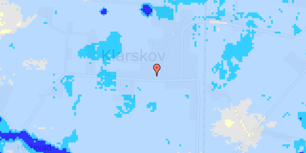 Ekstrem regn på Klarskovvej 65