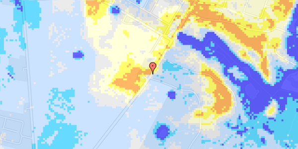 Ekstrem regn på Københavnsvej 203