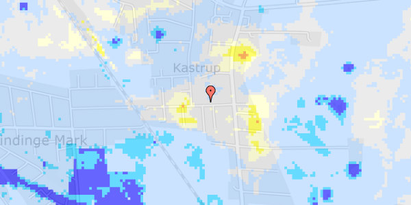 Ekstrem regn på Linievej 10