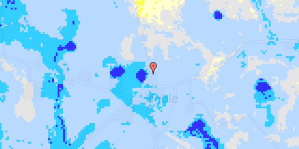 Ekstrem regn på Manglekærvej 88