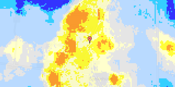 Ekstrem regn på Myntevænget 1