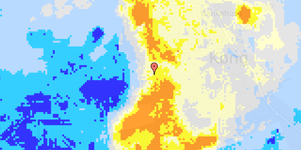 Ekstrem regn på Natskyggevej 2