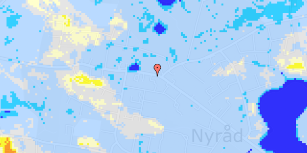 Ekstrem regn på Nyraad Hovedgade 56C