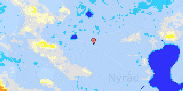 Ekstrem regn på Nyraad Hovedgade 60B, st. th