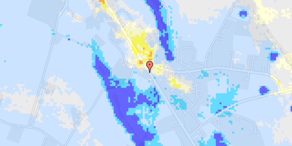 Ekstrem regn på Næstvedvej 119