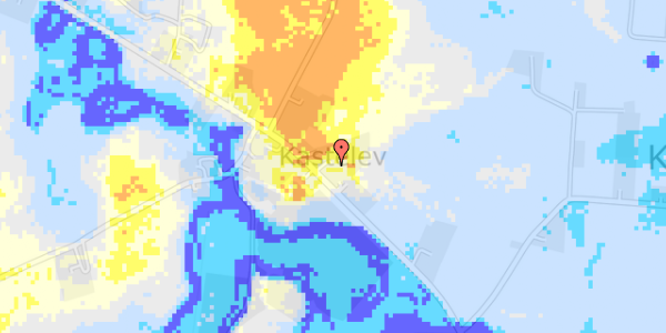 Ekstrem regn på Næstvedvej 288