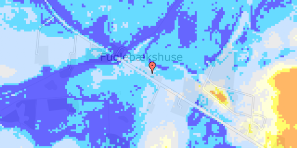 Ekstrem regn på Næstvedvej 334