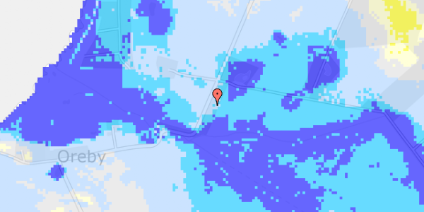 Ekstrem regn på Orebyvej 31