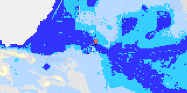 Ekstrem regn på Orebyvej 40