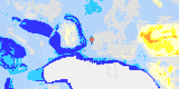 Ekstrem regn på Riddergade 25