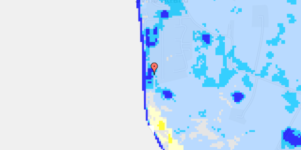 Ekstrem regn på Sandvigvej 41