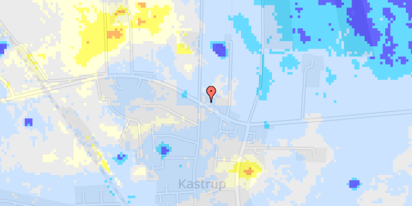 Ekstrem regn på Sct.Clemensvej 79