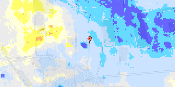 Ekstrem regn på Sct.Clemensvej 85A