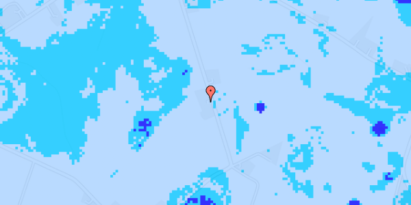 Ekstrem regn på Snertinge Markvej 24