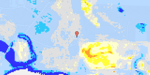 Ekstrem regn på Solbakkevej 1C