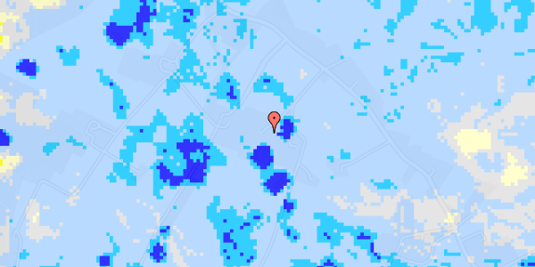 Ekstrem regn på Strandgaardsvej 6