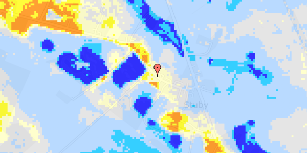 Ekstrem regn på Stubyvej 15