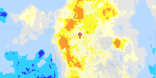 Ekstrem regn på Svinøvej 17