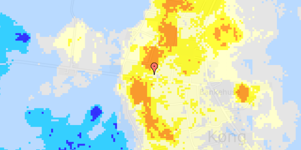 Ekstrem regn på Svinøvej 30