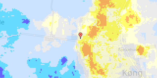 Ekstrem regn på Svinøvej 40