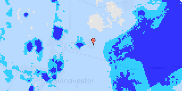 Ekstrem regn på Svinøvestervej 20