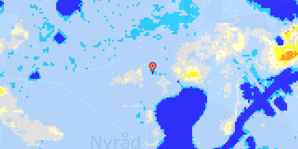 Ekstrem regn på Søbakken 8