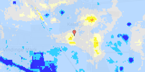 Ekstrem regn på Tværvej 1